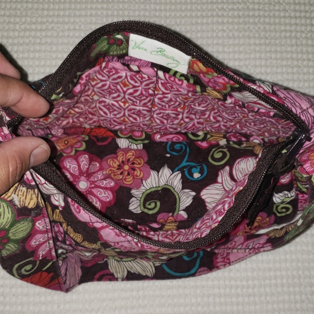 Vera Bradley Mod Floral Pink Purse - Picture 4 of 12